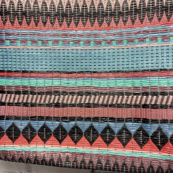 Stella & Dot Raffia Tote/beach Bag - Picture 3 of 5